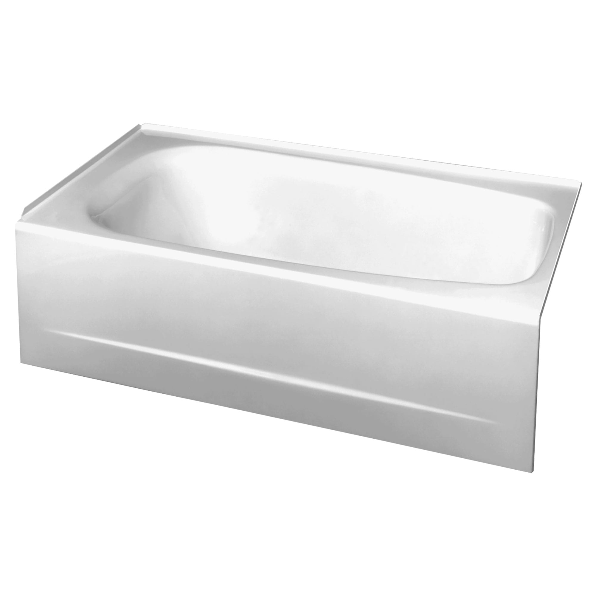 Cambridge® Americast® 60 x 32Inch Integral Apron Bathtub With Left